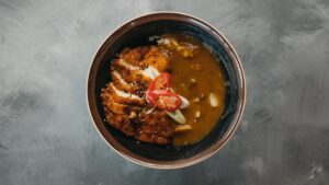 Amami Sushi Chicken Katsu Curry